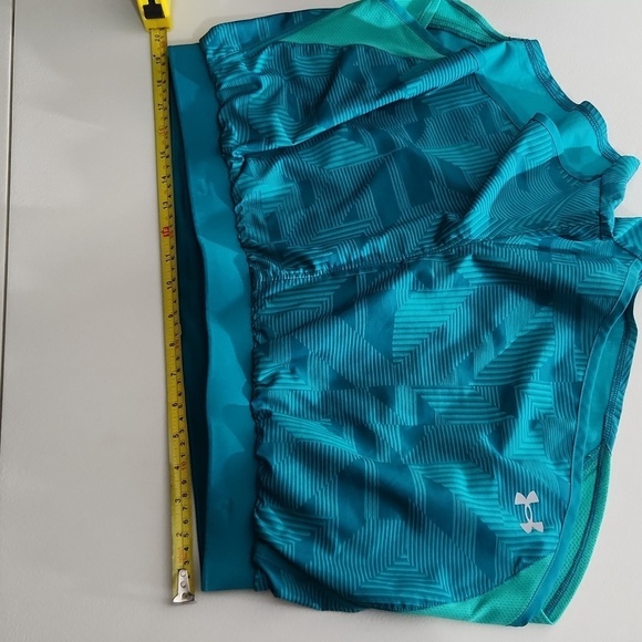 Under Armor Shorts Womens Size XXL Athletic Running Loose Mesh Undies Artsy Abst - Picture 4 of 9